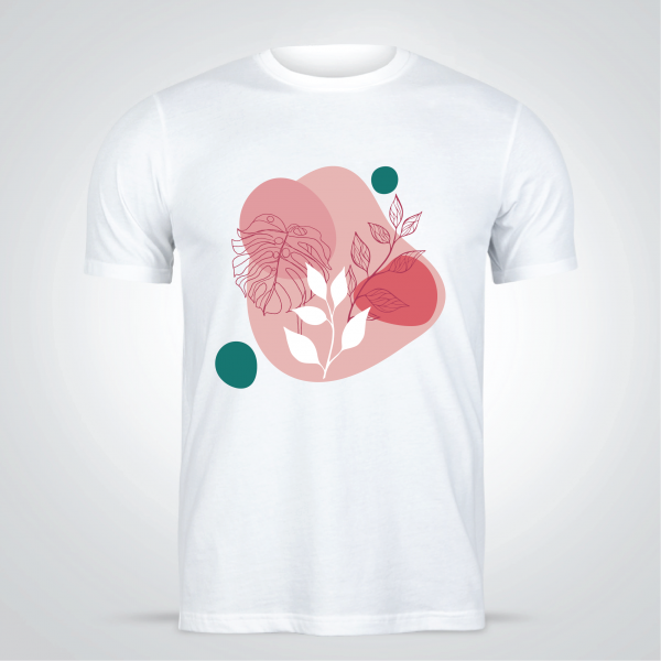 Shirts With Flowers On Them | Hand Drawn Flower T-Shirts