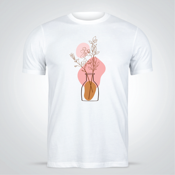  Creative Flower Design T-Shirts 