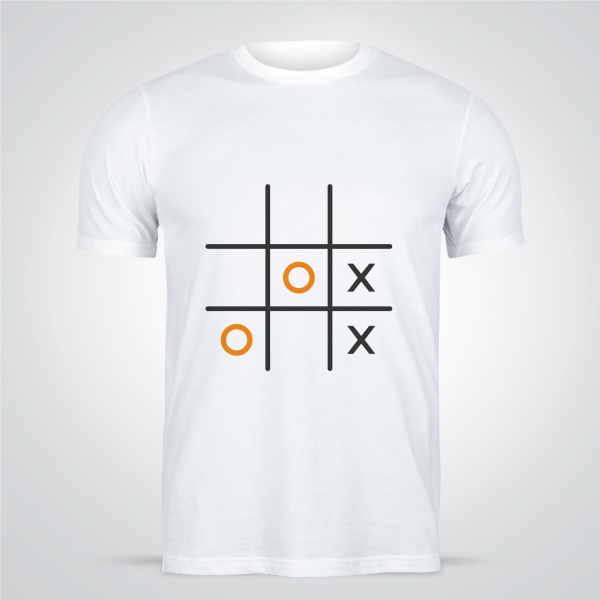 Tic Tac Toe T-shirts |  Unique Xo Game T-Shirts Designs