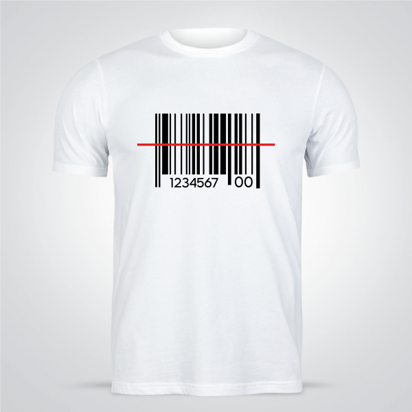 Barcode T-shirt | Design Template