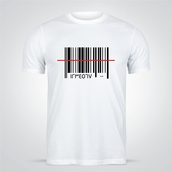 Barcode T-shirt | Design Template