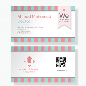 Doctor Business Card Template | Doctors Personal Cards