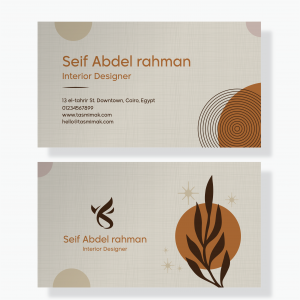 Interior Designer Business Card Templates | Samples