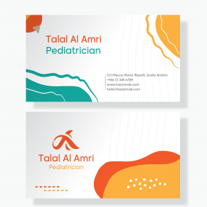 Pediatrician Business Card Template 