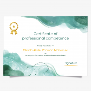 Professional Certification Easy Editable Templates