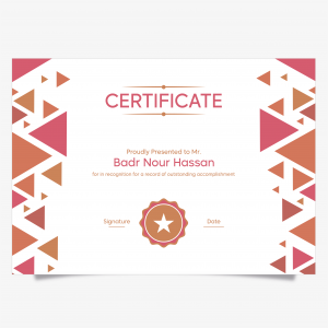 Certificate Template | Online Certificate Maker