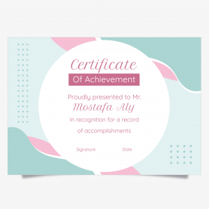 Certificate Of Appreciation Editable Template