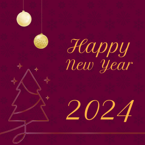 New Year Wishes On Social Media Post Template