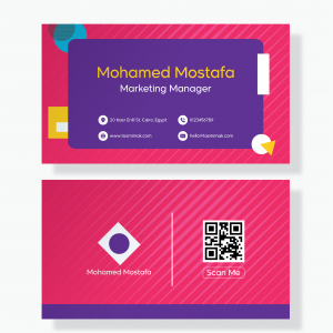 Eye Catching Business Card |  Marketing Visiting Card Design