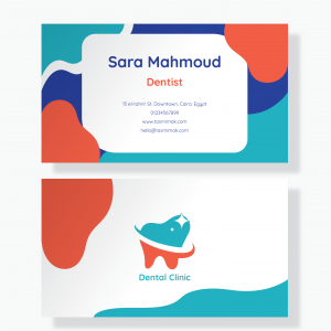 Double Side Dentist | Dental Business Card Templates