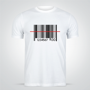 Barcode T-shirt | Design Template