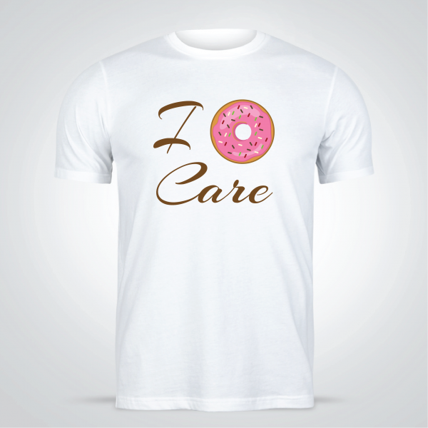 Donut Typography T-shirt Design Online