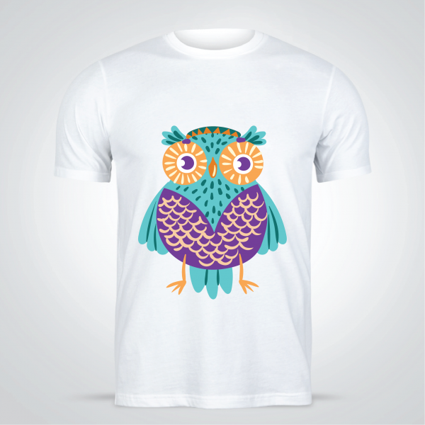 Owl T-shirt Women&#039;s | Men |  t-shirt Design With Owl Logo