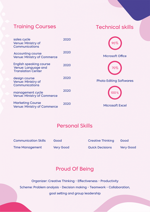 Creative CV Template | Creative CV Portfolio | CV Craft