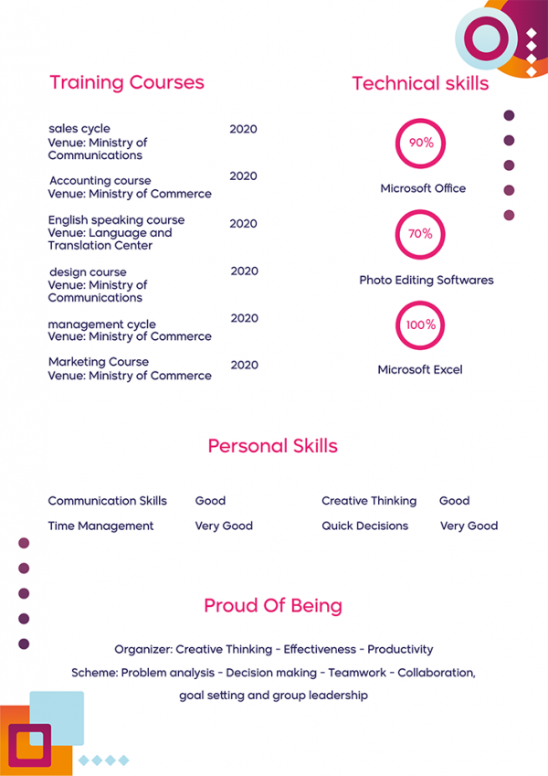 Free resume templates | CV Template Download Free