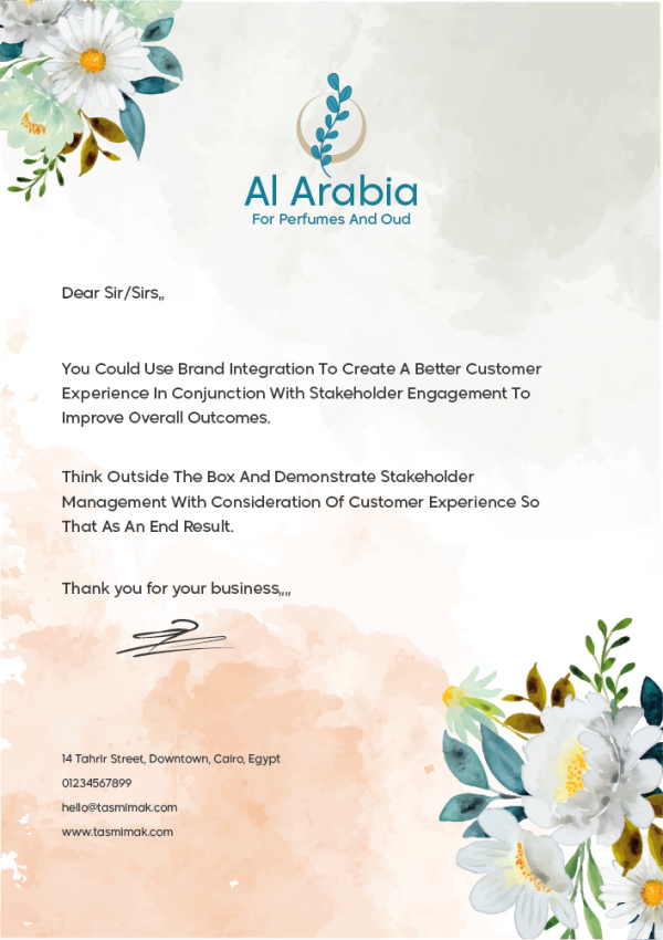 Letterhead Design PSD | Business Letterhead Template