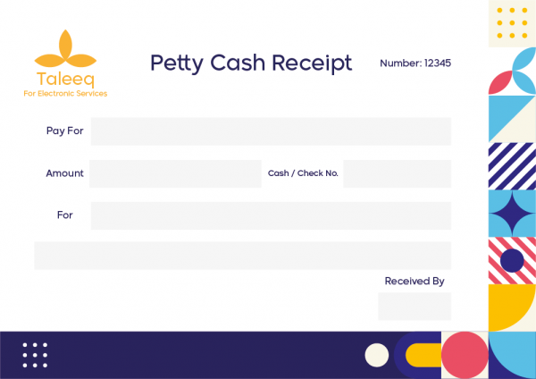 Cash Receipt Template Excel | Word