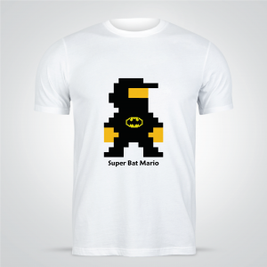 Super Mario T-shirt Design | Superhero Batman T-shirts 
