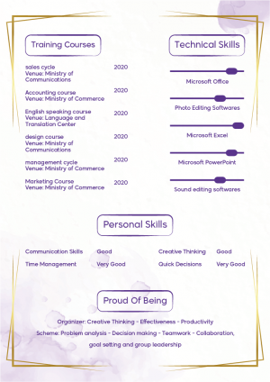 Curriculum Vitae Design Template | Styling CV | CV Examples