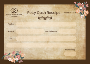 Cash Receipt Design Template | Catch receipt