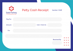 Cash Deposit Receipt Format | Petty Cash Receipt Example