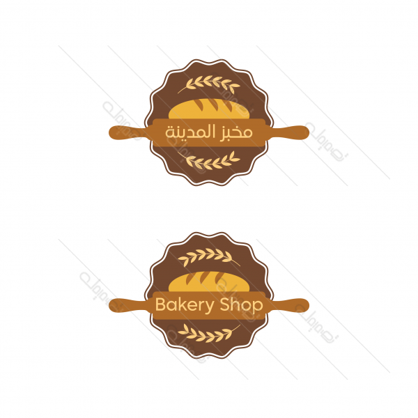 لوجو مخابز | قوالب تصميم لوجو شيف | لوجو جاهز للتعديل