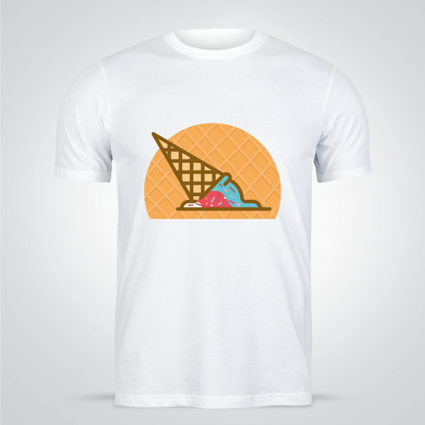 Vintage Ice Cream T shirt | T shirt Design Branding