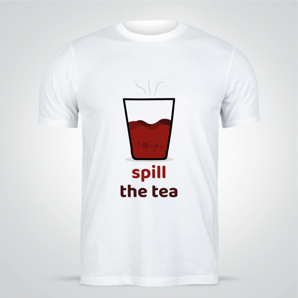 Tea Lover T-shirt Template | Download T shirt Design