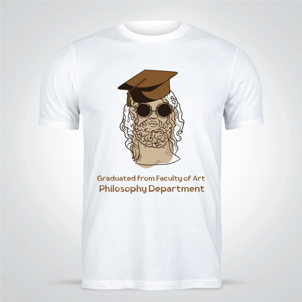 Philosophy Student Graduation  T-Shirt | Graduation Shirts