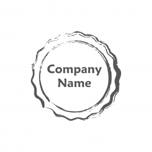 Custom Logo Stamp | Wood Stamp Maker | Seal Design Vector