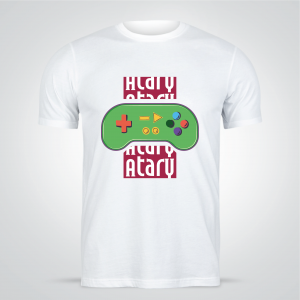 t shirt gaming design | Atari Games t-shirt Design