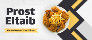 Facebook Cover Interface Design Chicken Boast Restaurant