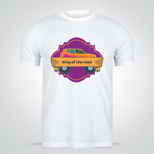 Car Race T-shirt design | t-shirt Design Maker Online
