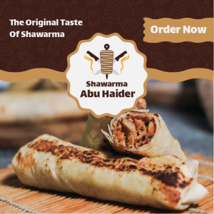 Online Design Facebook Ads For Shawarma Restaurant