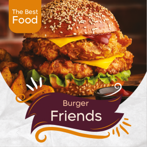 Facebook Ad Design For Fast Food Restaurant