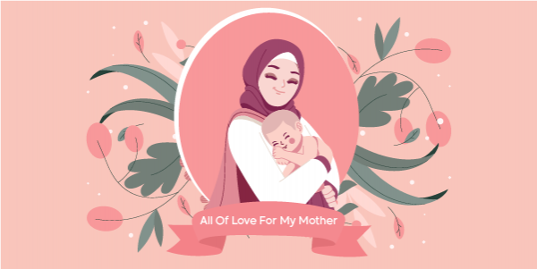 Mothers Day Celebration Twitter Post Design Online Editable