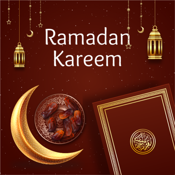 بوستات انستقرام تهنئة شهر رمضان |  تصميم منشورات رمضان كريم