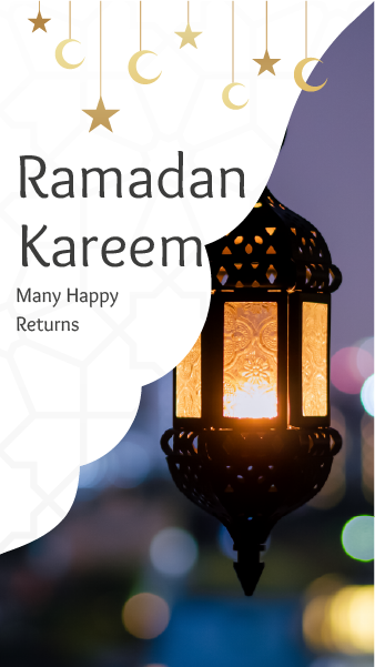 Happy Ramadan Instagram Story Template PSD | Ramadan Images