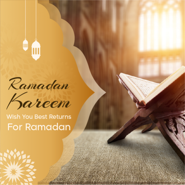 تصميم منشورات فيس بوك تهنئة رمضان | تصاميم رمضانية