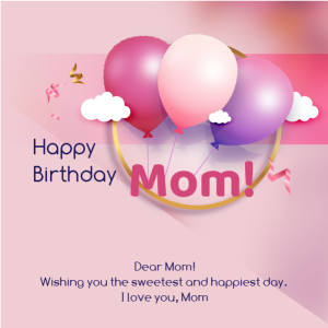 Editable Vital Pink Mothers Day Design Template. Get It Now