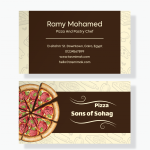 Pastry Chef Business Card Design | Business Card Creator