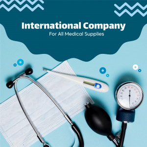 Medical Supplies Company Facebook Post Template Psd