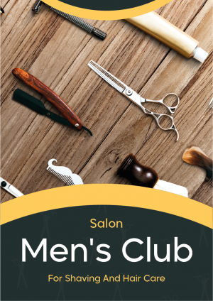 Barber Wall Posters | Advertising Poster Design | Poster Making