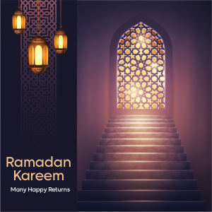 Ramadan Kareem Greeting Social Media Posts Templates