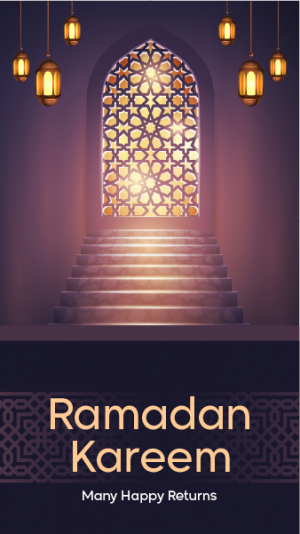 Best Instagram Story Design For Ramadan Greeting