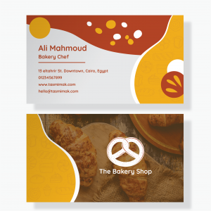 Bakery Business Card | Professional Business Cards | Design Card