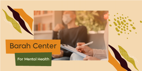 Mental Health Center Branding on Twitter Post Template