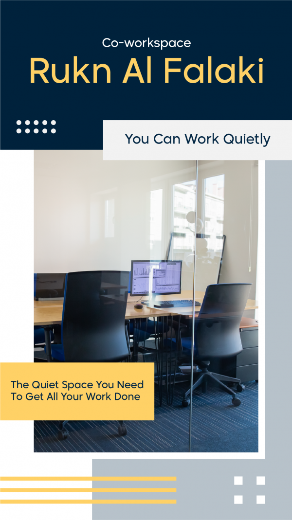 Insta | Facebook Stories Templates for Co working Space