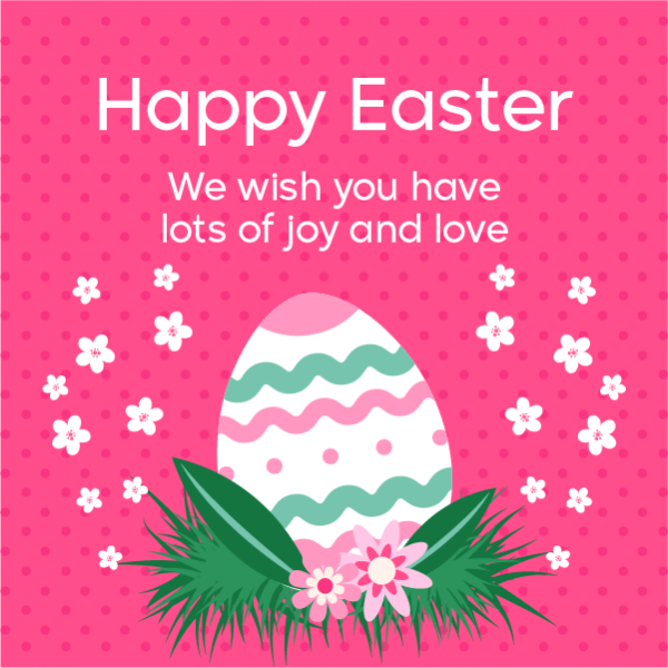 Easter Social Media Posts For Business | Happy Easter Designs