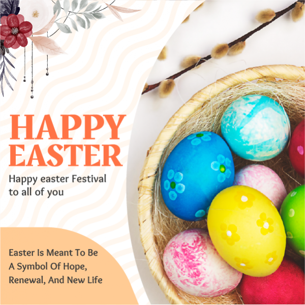 Happy Easter Social Media Posts Online | Easter Quotes